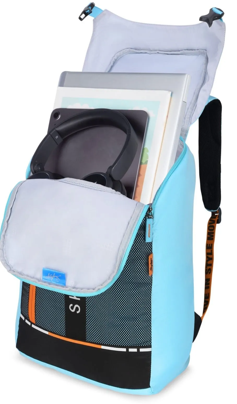 Skybags Grad Pro Laptop Backpack (Teal)