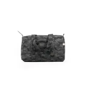 Small Duffel: Black Camouflage