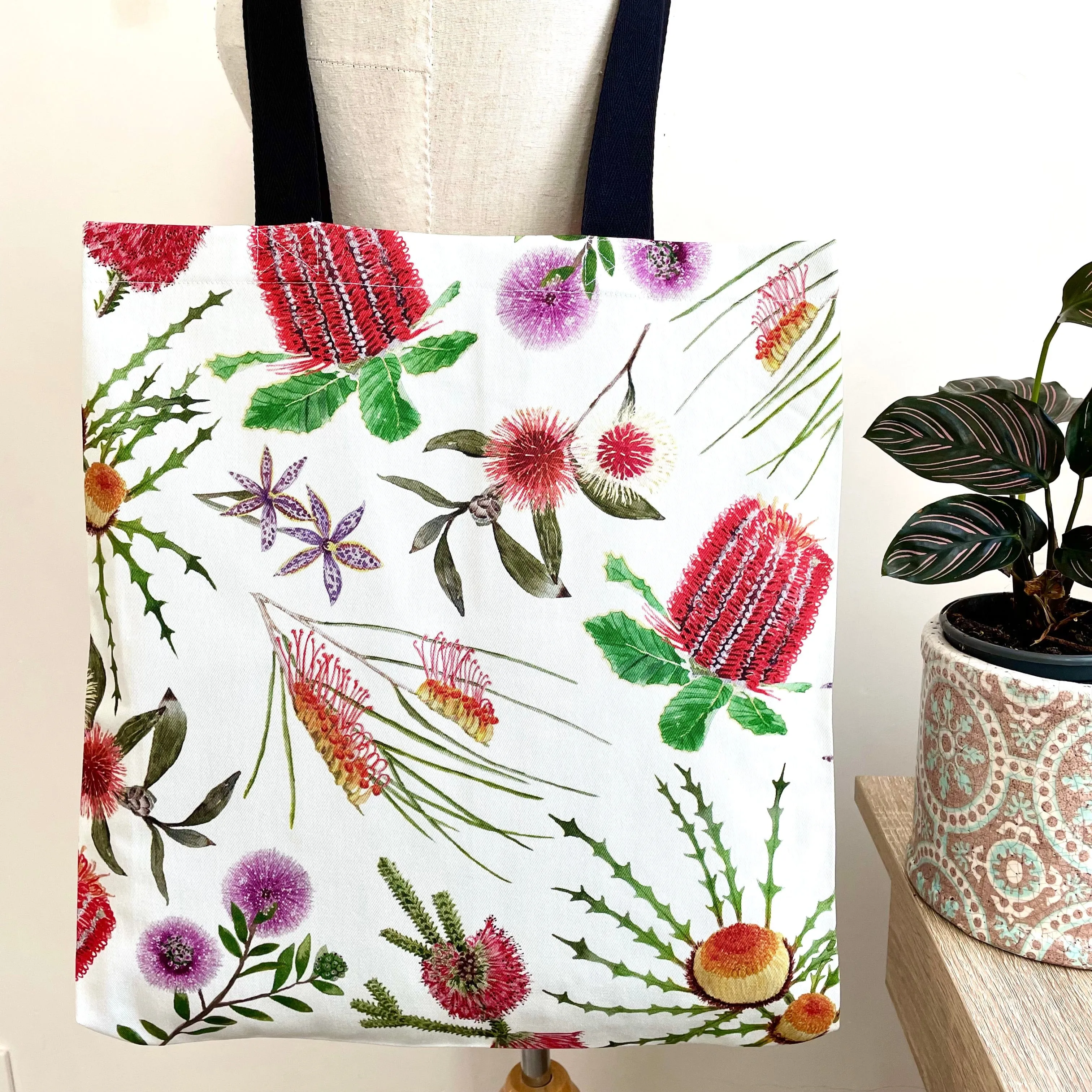 South West of WA Flora Tote Bag