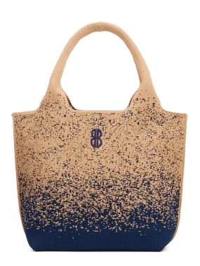 Sutton City Tote - Navy Buckthorn Sprinkle - Small