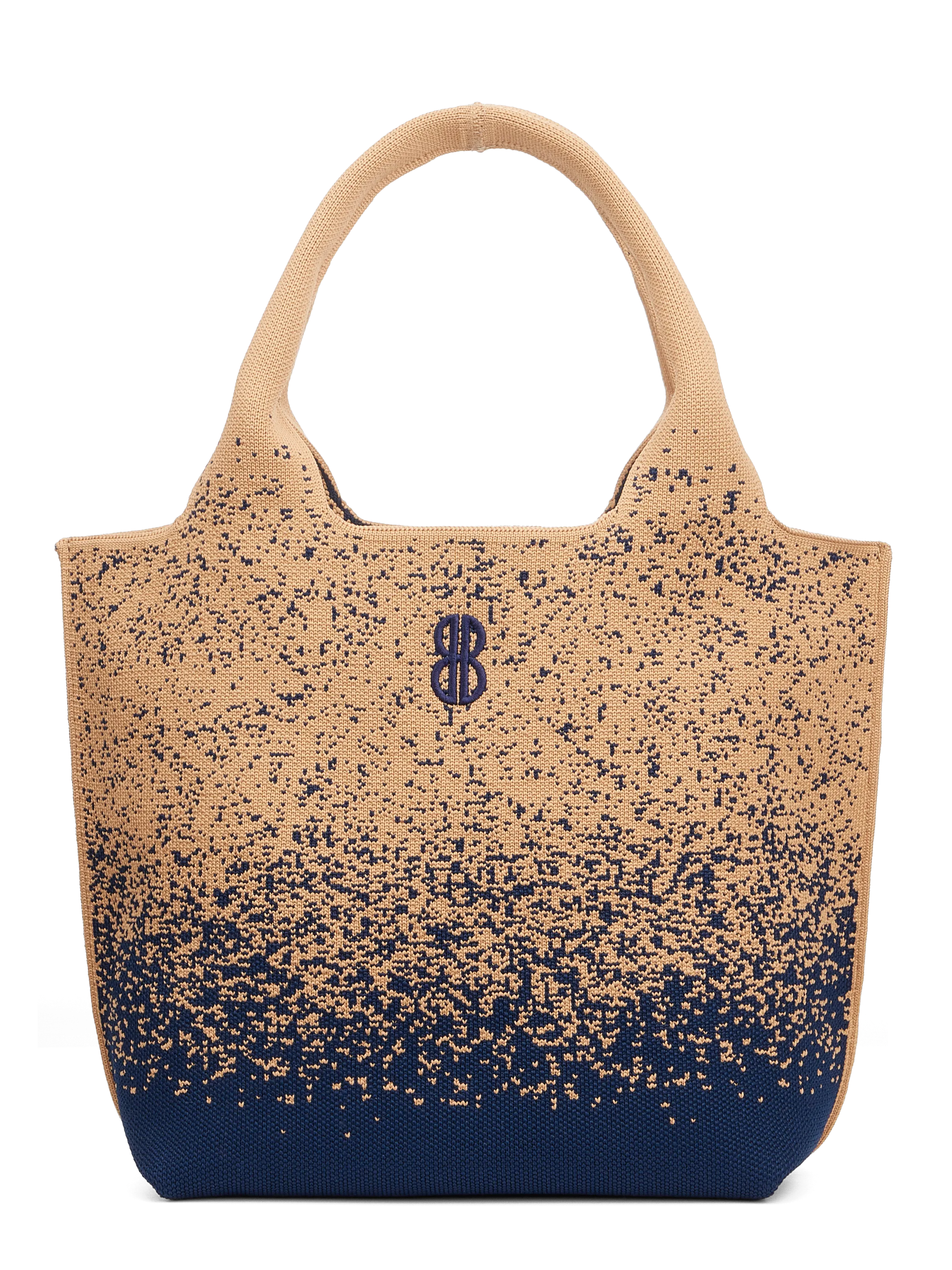 Sutton City Tote - Navy Buckthorn Sprinkle - Small