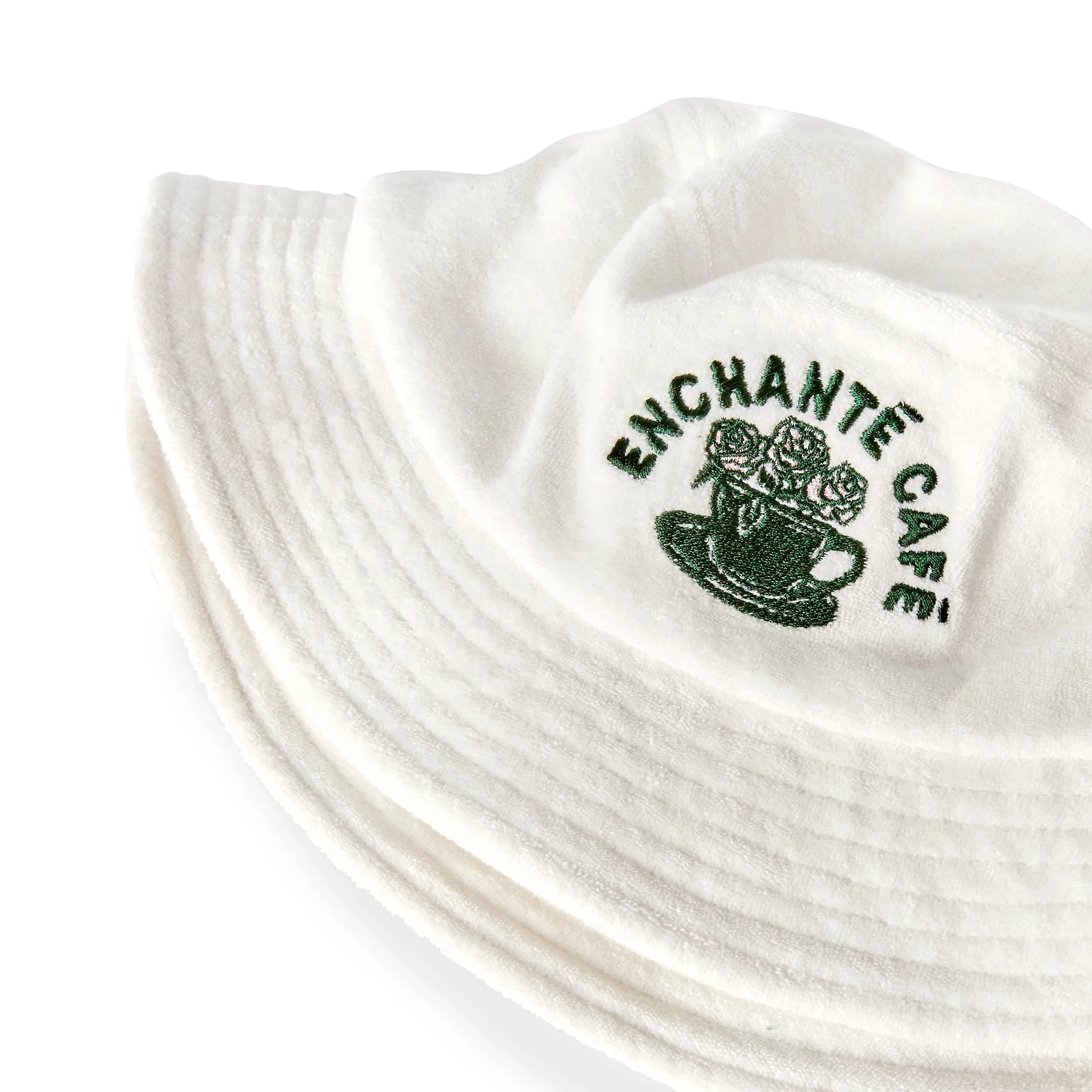 Terry Bucket Hat | White