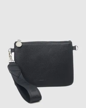 The King Webbing Wristlet Black