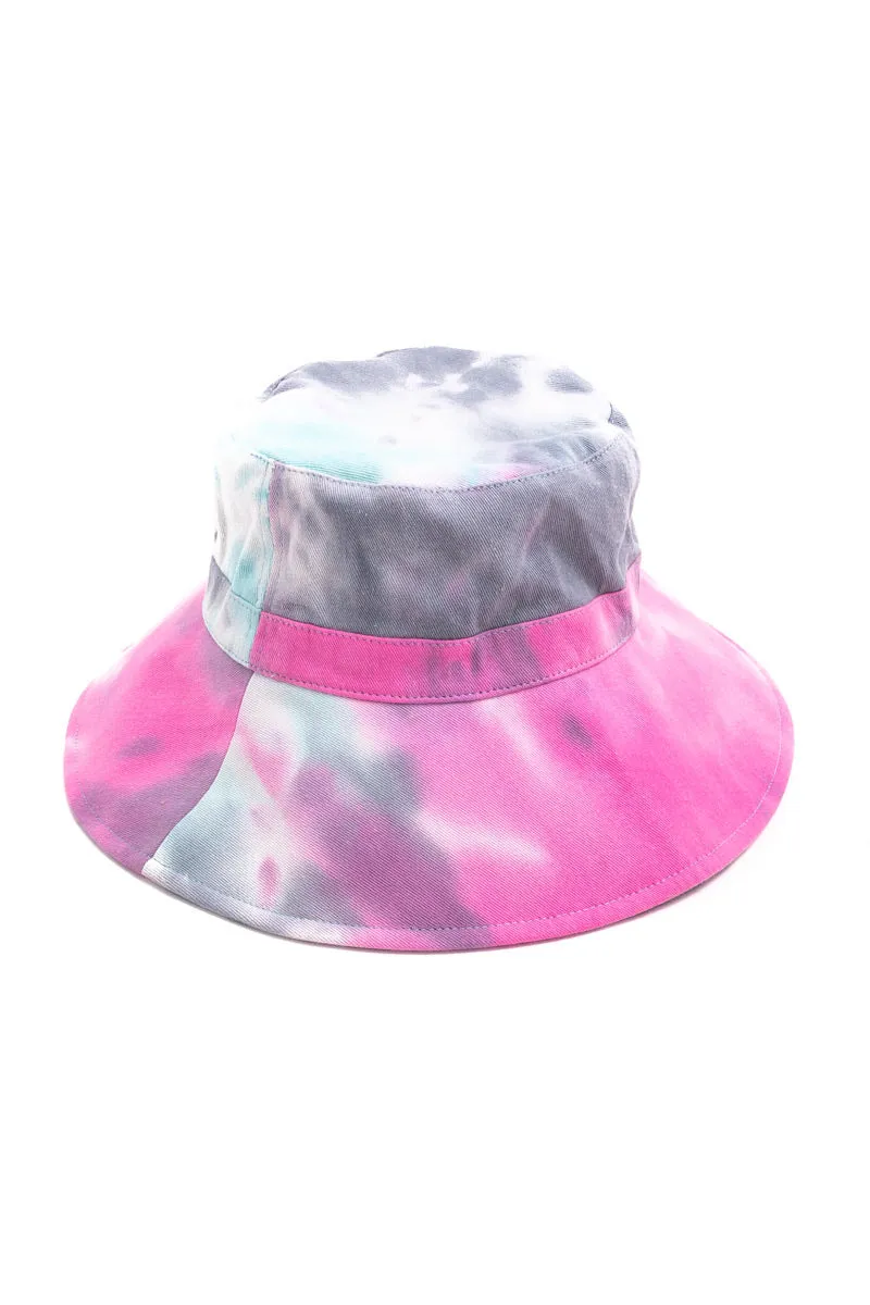 Tie dye bucket hat