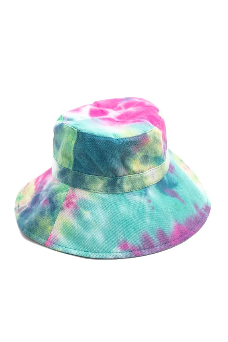 Tie dye bucket hat