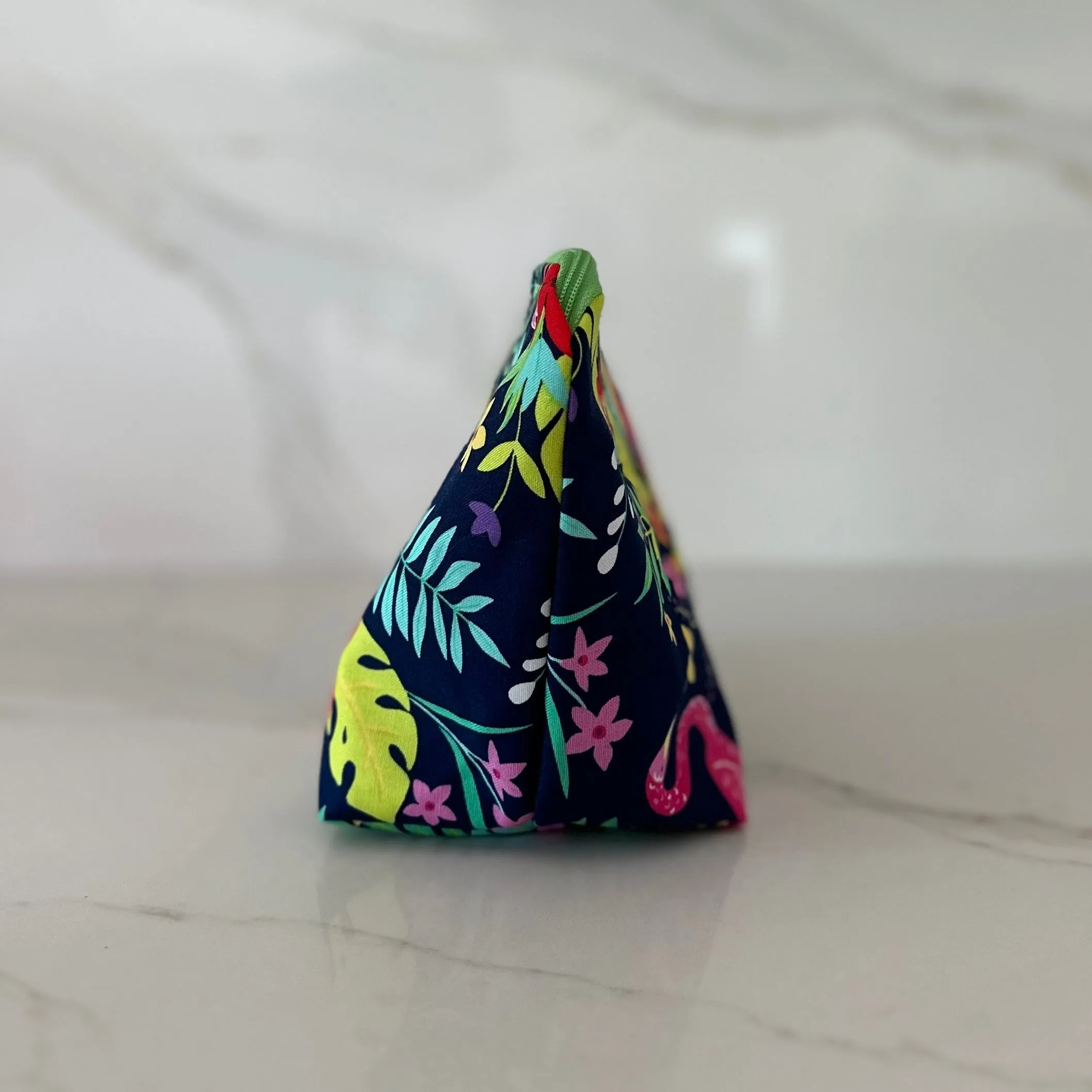 Tropical Neon Medium Zipper Bag