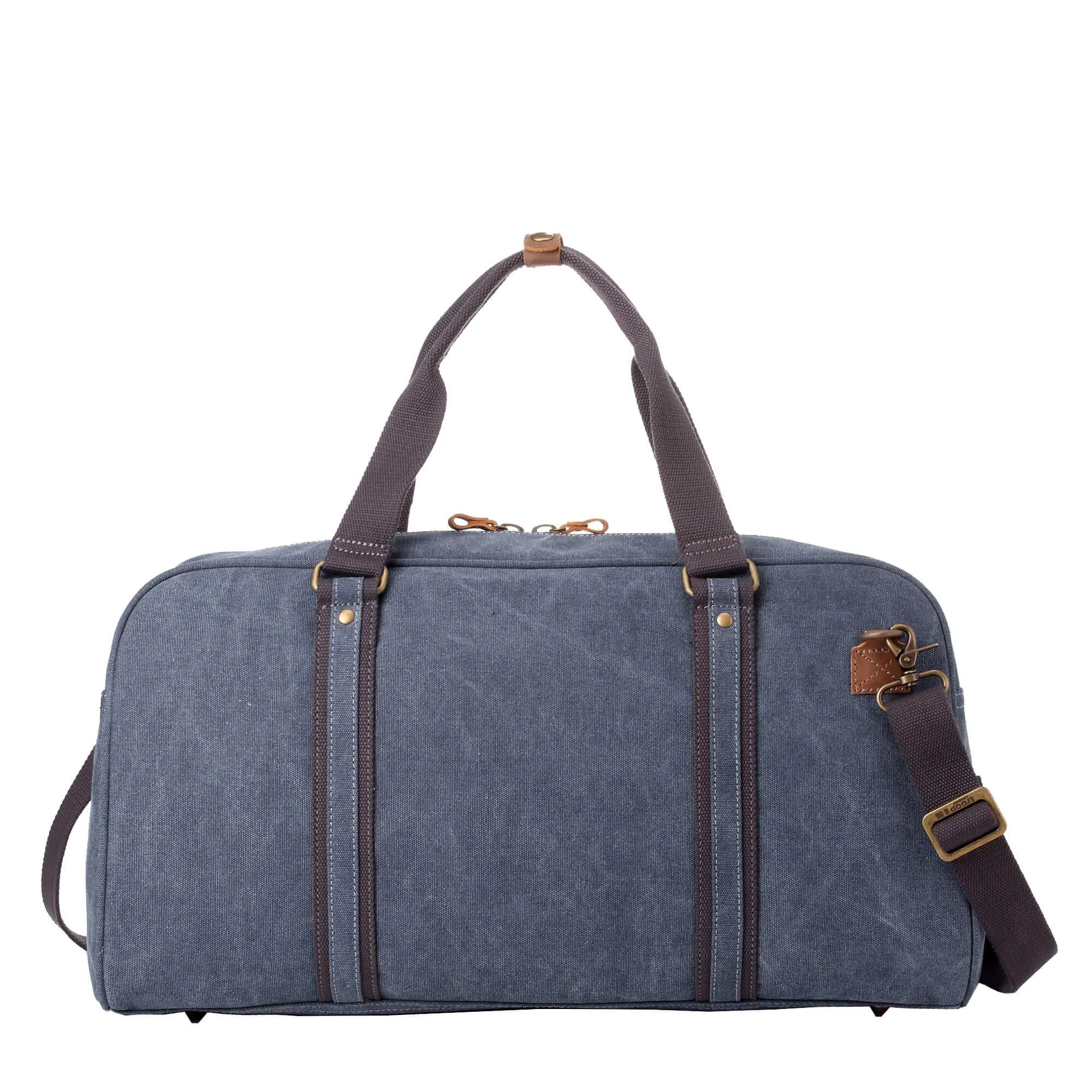 TRP0389 Troop London Classic Canvas Travel Duffel Bag, Large Holdall