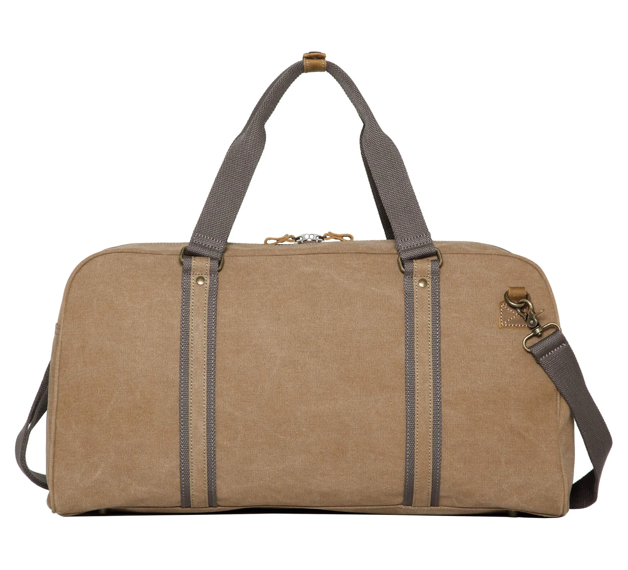 TRP0389 Troop London Classic Canvas Travel Duffel Bag, Large Holdall