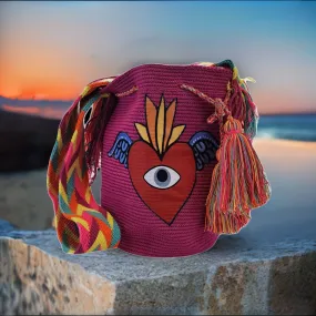 Vienna Large Wayuu Bag with Applique