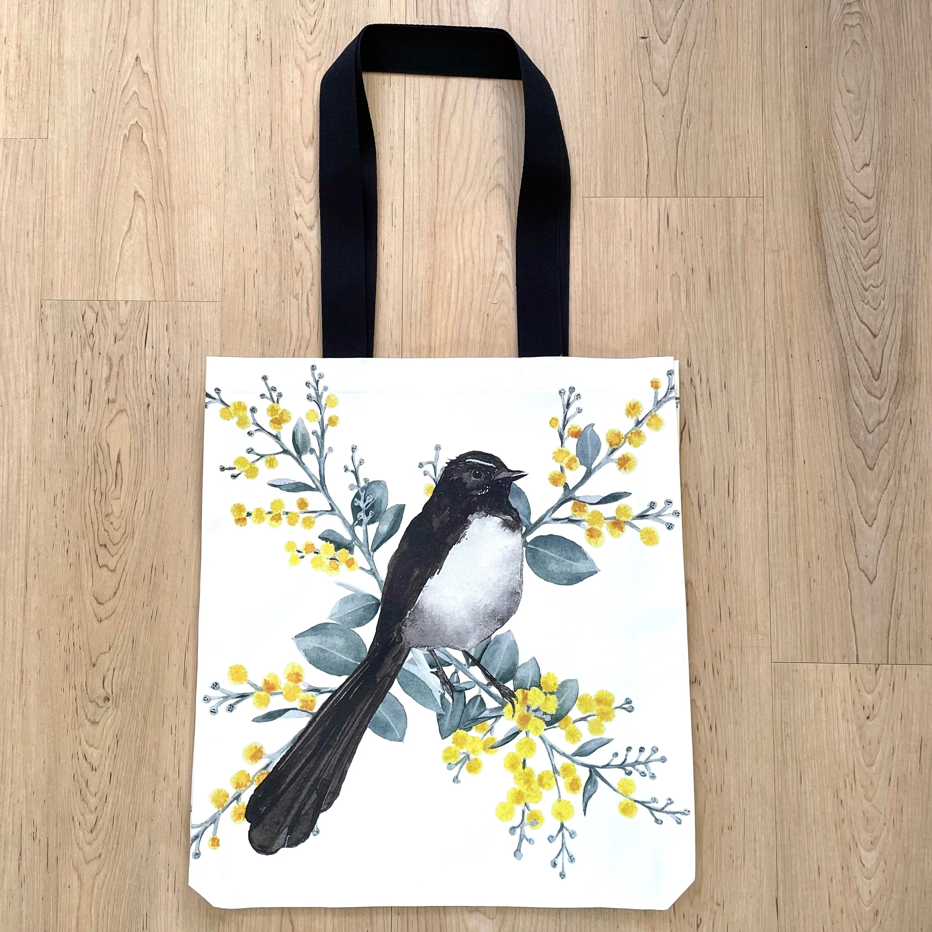 Willie Wagtail Tote Bag