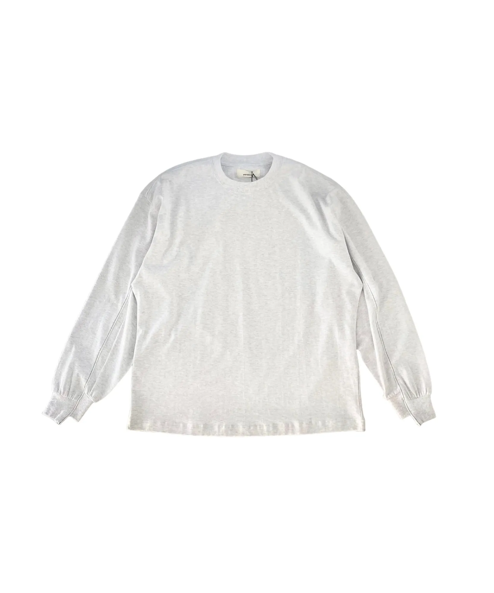 Wind L/S T-shirts "ASH GRAY"