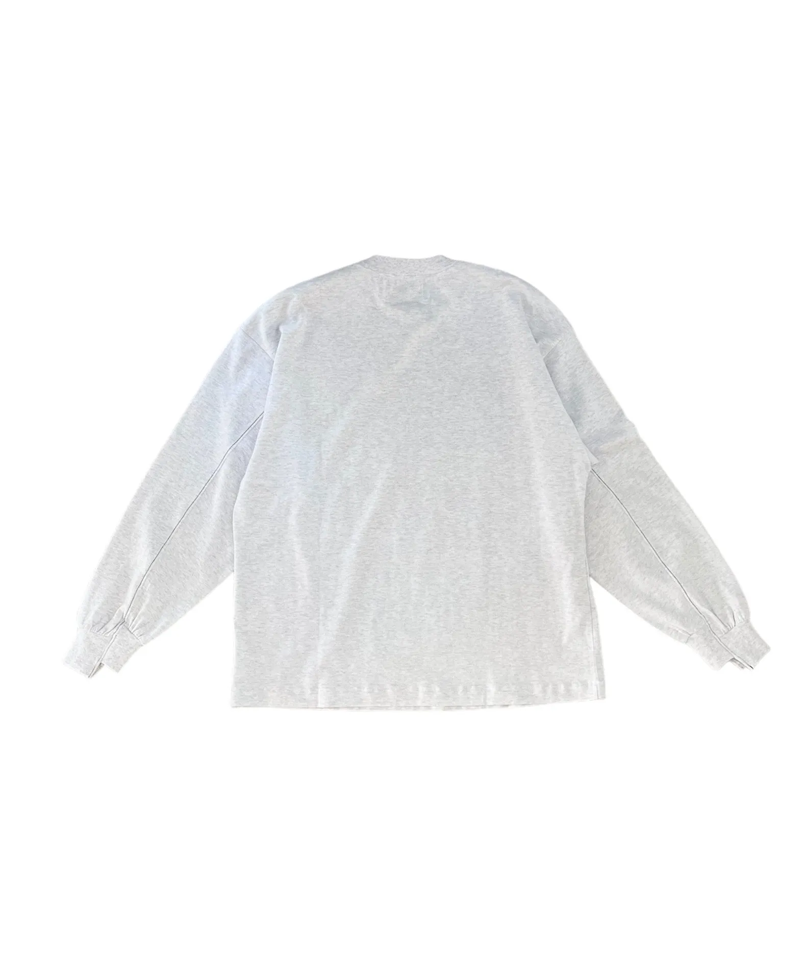 Wind L/S T-shirts "ASH GRAY"