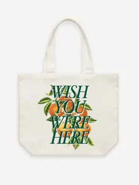 Wish You Were Here Tote Bag